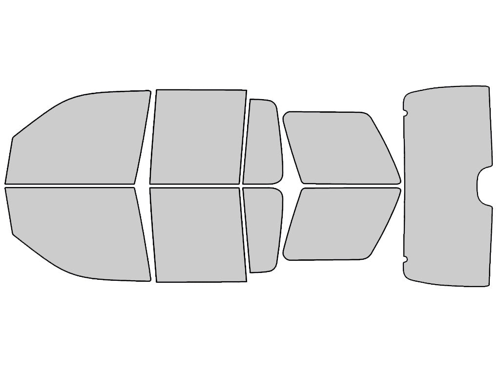 Avery Dennison Mercury Mountaineer 2002-2005 HP Pro Precut Window Tint Kit