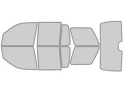 Avery Dennison Mercury Mountaineer 2002-2005 HP Pro Precut Window Tint Kit