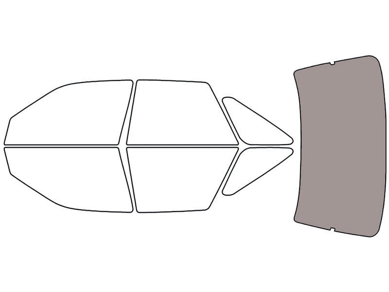 Rear Windshield - 50%