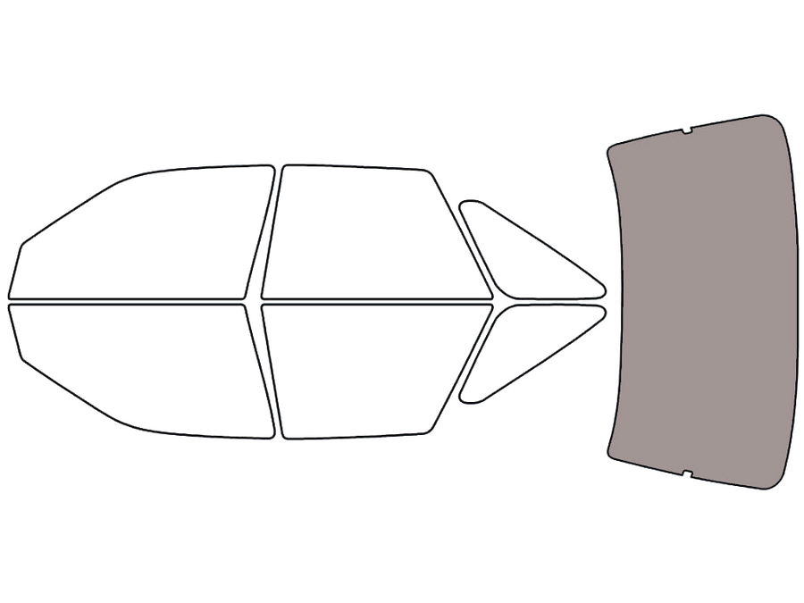 Rear Windshield - 50%