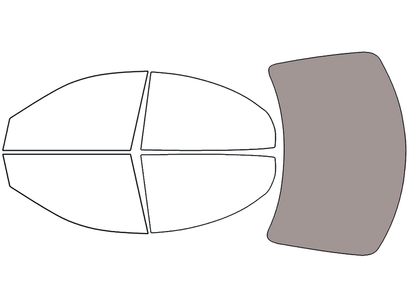 Rear Windshield - 50%