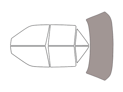 Rear Windshield - 50%