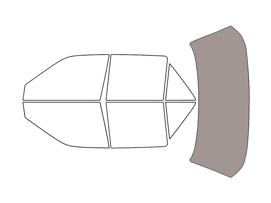 Rear Windshield - 50%