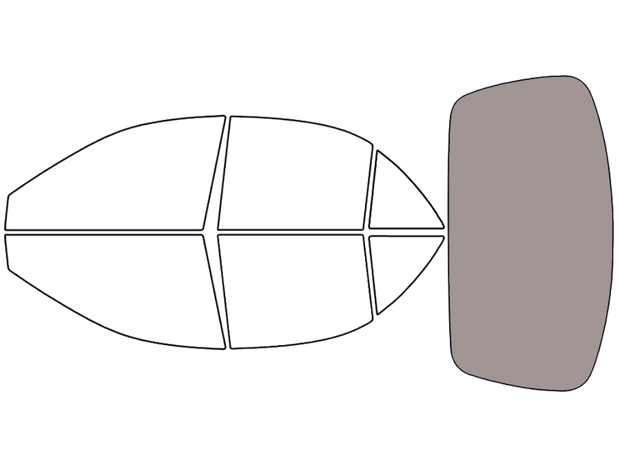 Rear Windshield - 50%