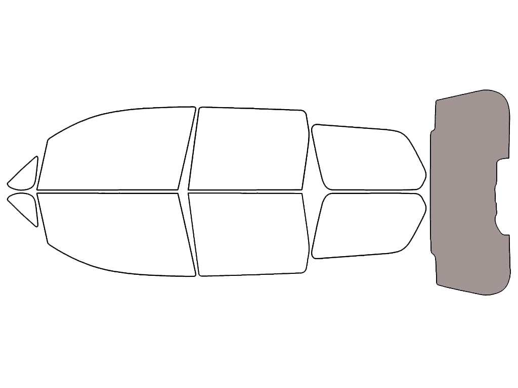 Rear Windshield - 50%