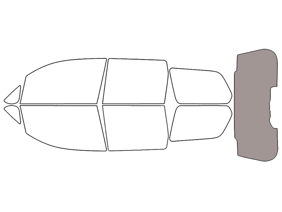 Rear Windshield - 50%