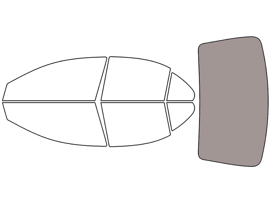 Rear Windshield - 50%