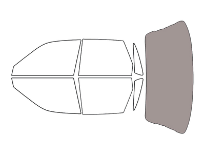 Rear Windshield - 50%