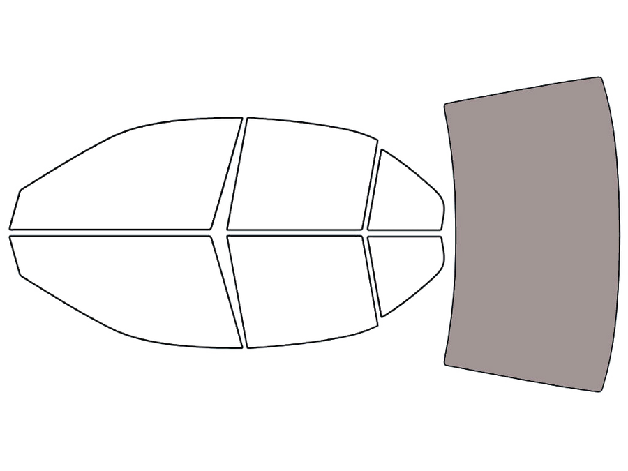 Rear Windshield - 50%