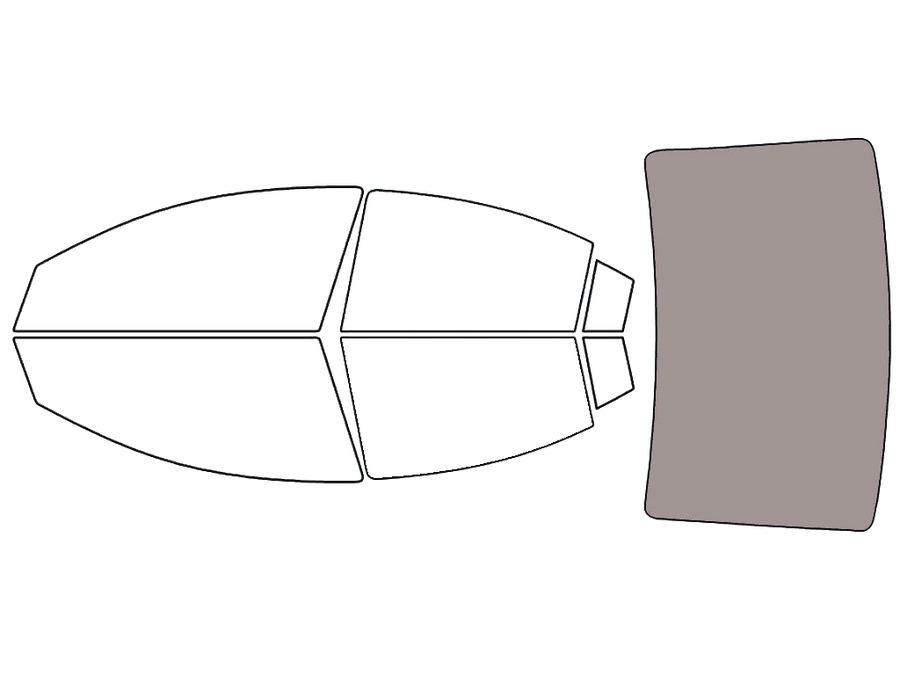 Rear Windshield - 50%