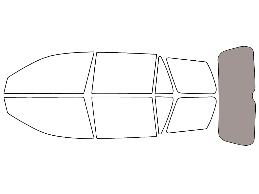 Rear Windshield - 50%