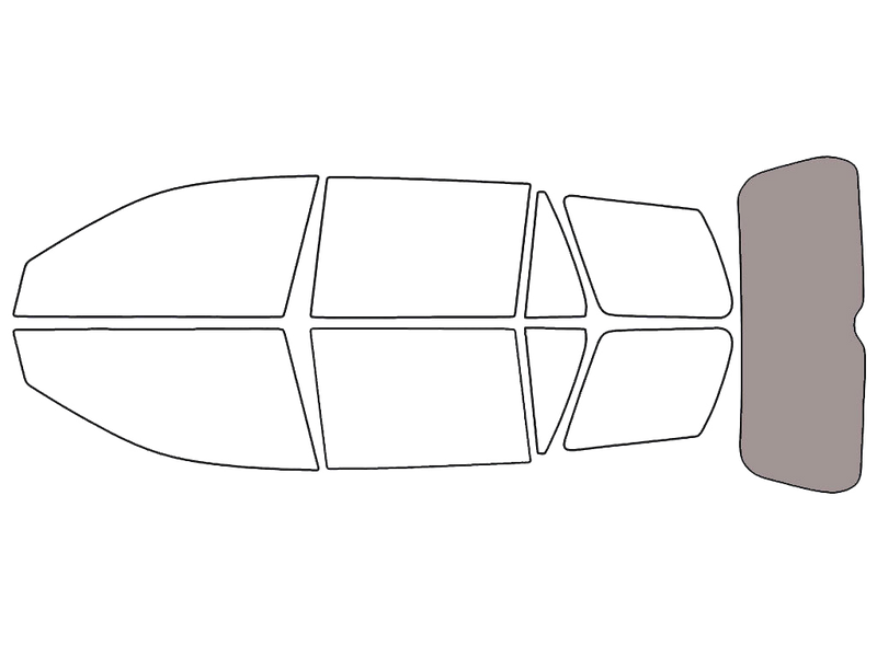 Rear Windshield - 50%
