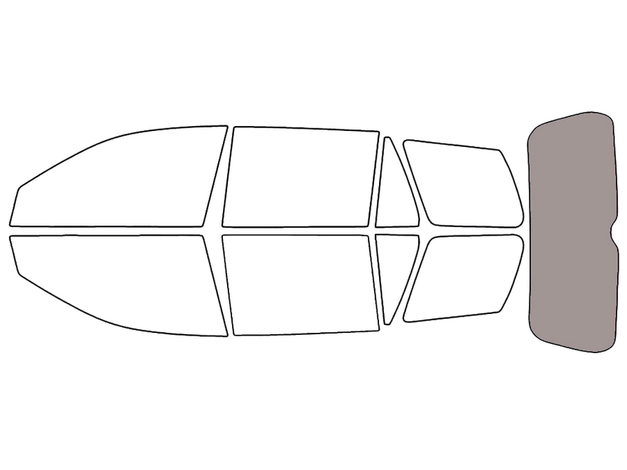 Rear Windshield - 50%