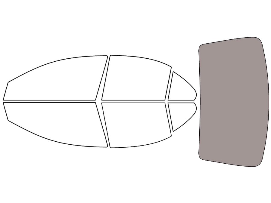 Rear Windshield - 50%