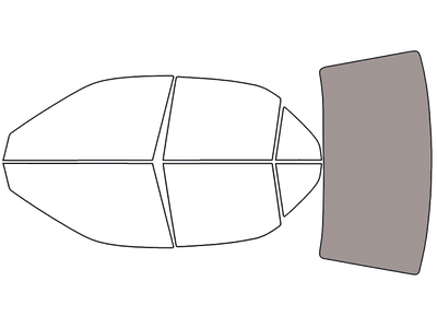 Rear Windshield - 50%