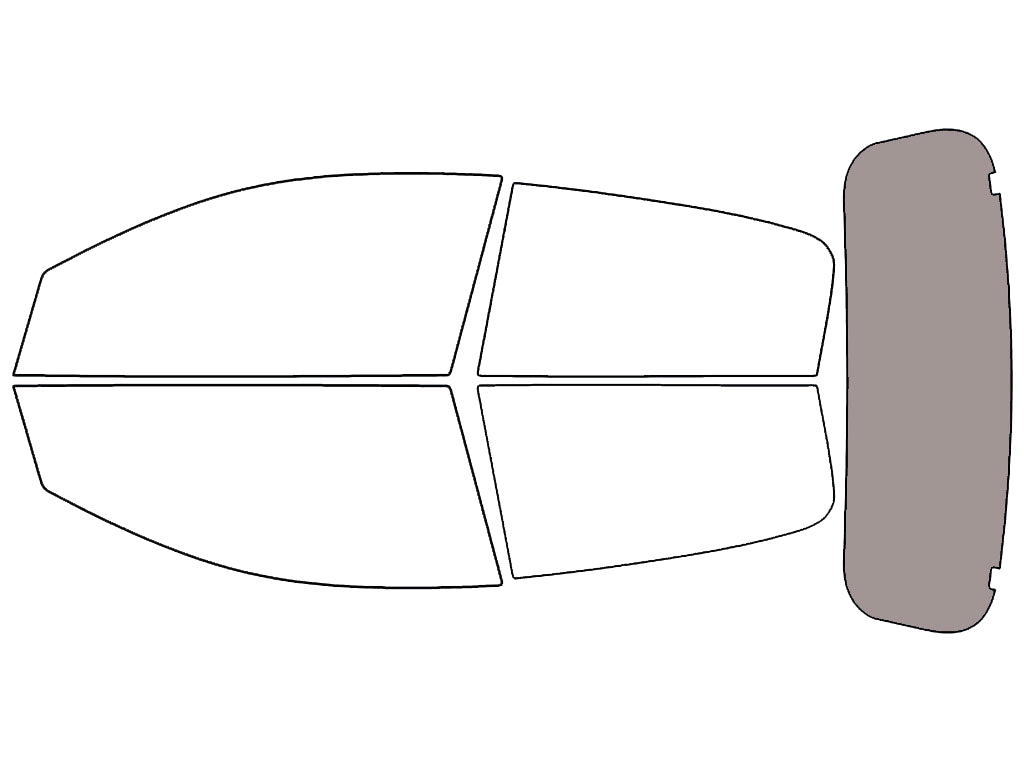 Rear Windshield - 50%