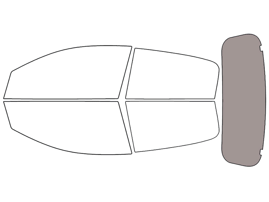 Rear Windshield - 50%