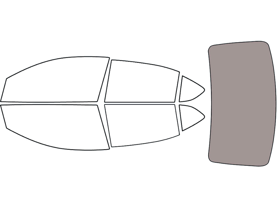 Rear Windshield - 50%