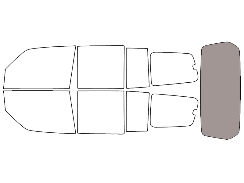 Rear Windshield - 50%