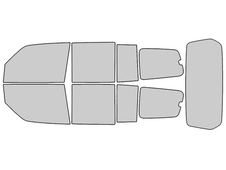 Avery Dennison Mitsubishi Montero 2001-2006 NR Nano Ceramic IR Precut Window Tint Kit