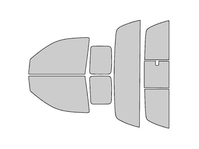 Avery Dennison Mitsubishi Raider 2006-2009 2 Door HP Pro Precut Window Tint Kit