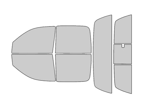 Mitsubishi Raider 2006-2009 4 Door Window Tint