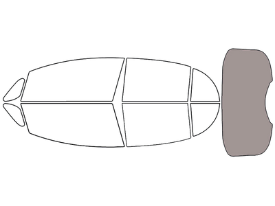 Rear Windshield - 50%