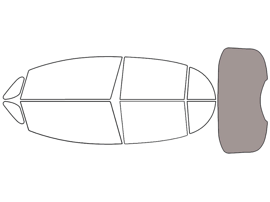 Rear Windshield - 50%