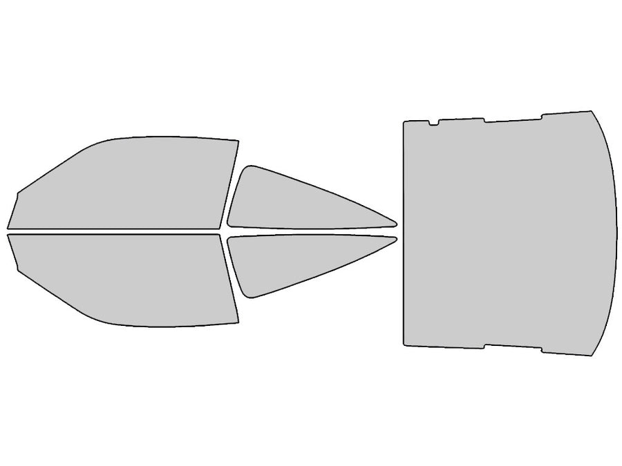 Avery Dennison Nissan 240SX 1989-1993 Hatchback HP Pro Precut Window Tint Kit