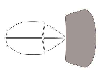 Rear Windshield - 50%