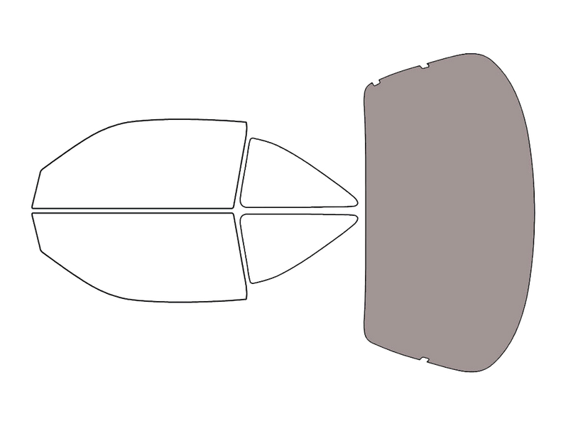 Rear Windshield - 50%