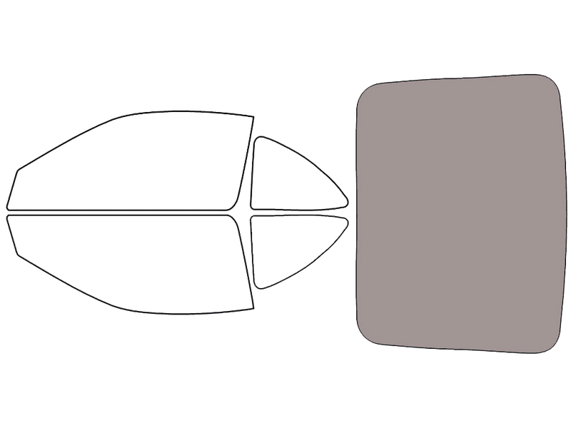 Rear Windshield - 50%