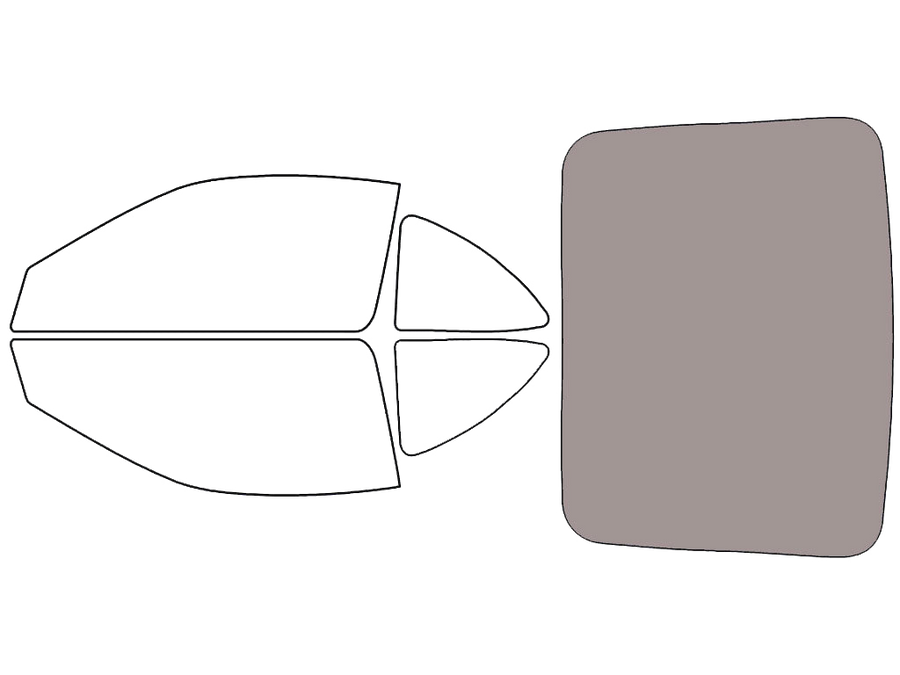 Rear Windshield - 50%