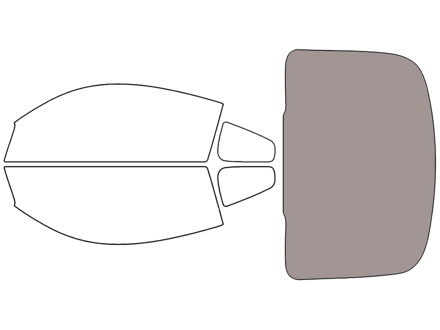 Rear Windshield - 50%