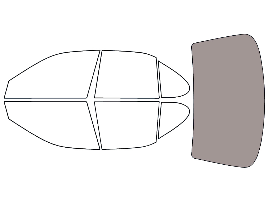 Rear Windshield - 50%