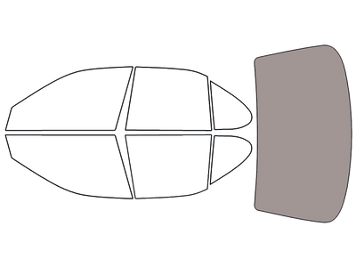 Rear Windshield - 50%