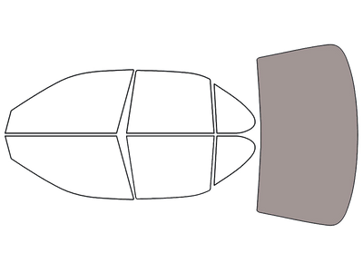 Rear Windshield - 50%