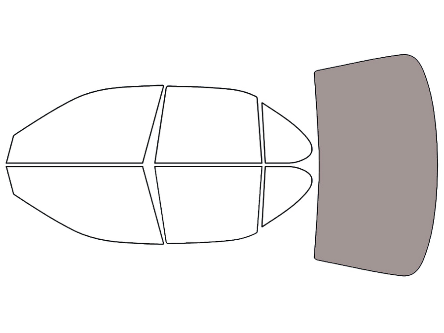 Rear Windshield - 50%