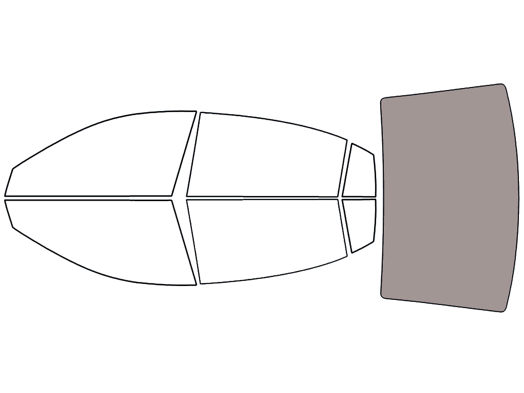 Rear Windshield - 50%