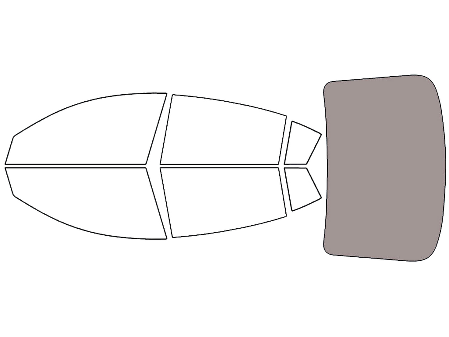 Rear Windshield - 50%