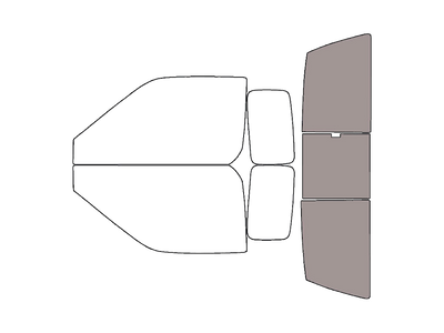 Rear Windshield - 50%
