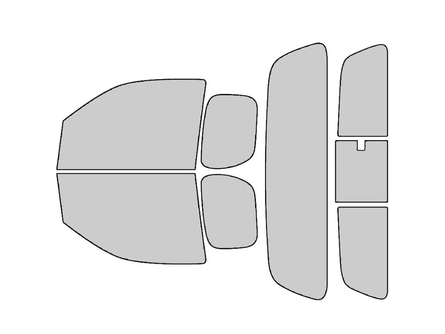 Nissan Frontier 2006-2018 2 Door Window Tint