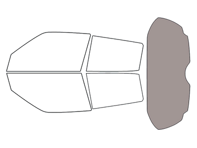 Rear Windshield - 50%