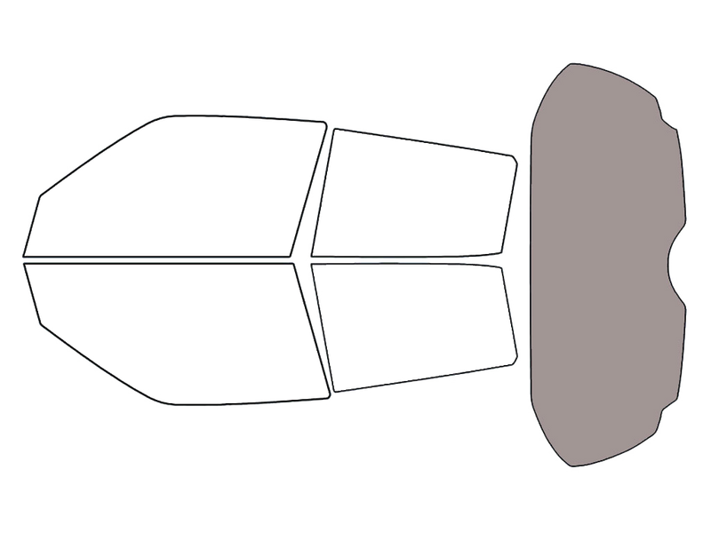 Rear Windshield - 50%