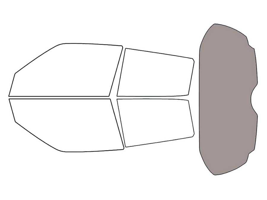 Rear Windshield - 50%