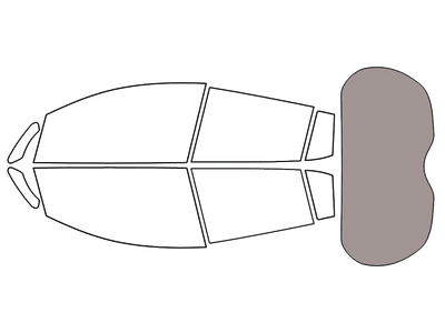 Rear Windshield - 50%