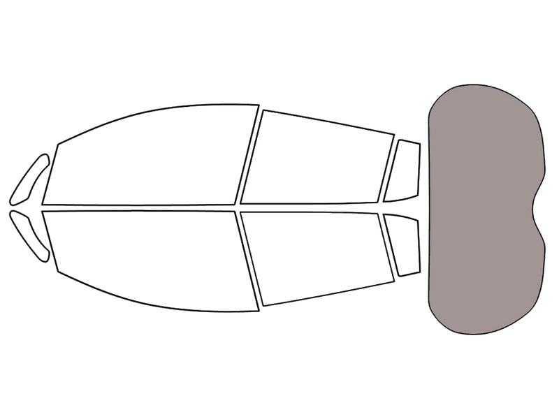 Rear Windshield - 50%
