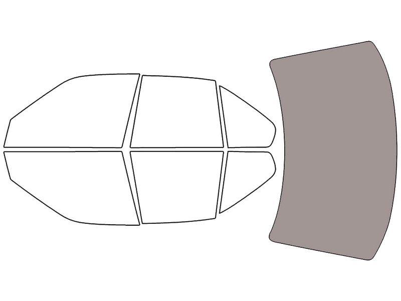 Rear Windshield - 50%