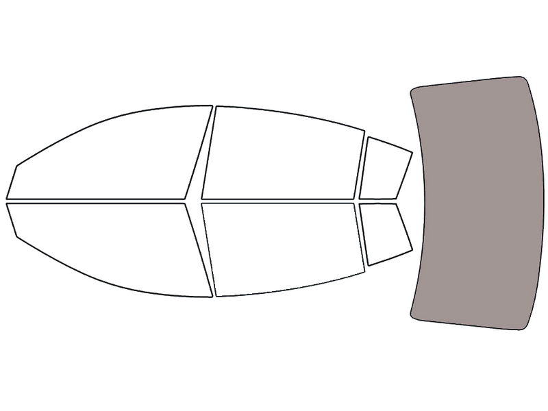 Rear Windshield - 50%