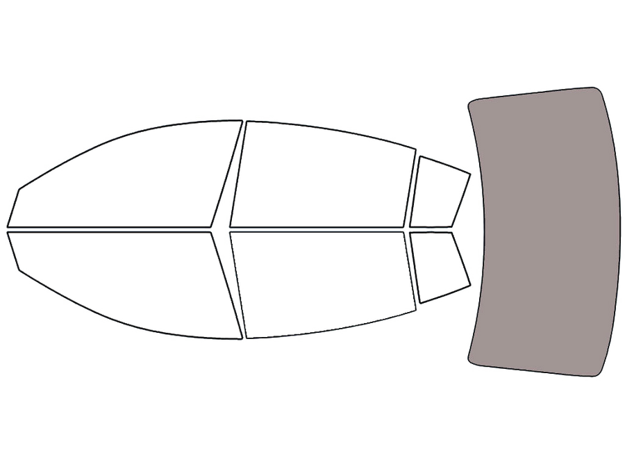 Rear Windshield - 50%